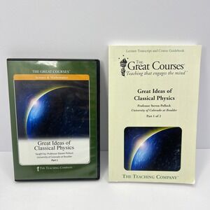 The Great Courses "Great Ideas of Classical Physics" Part 1 DVD Guidebook Set